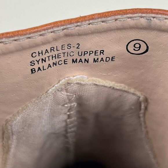 Chase+Chloe Women Size 9 Brown Faux Leather Pointed Toe Pull On Ankle Boots - Picture 2 of 10